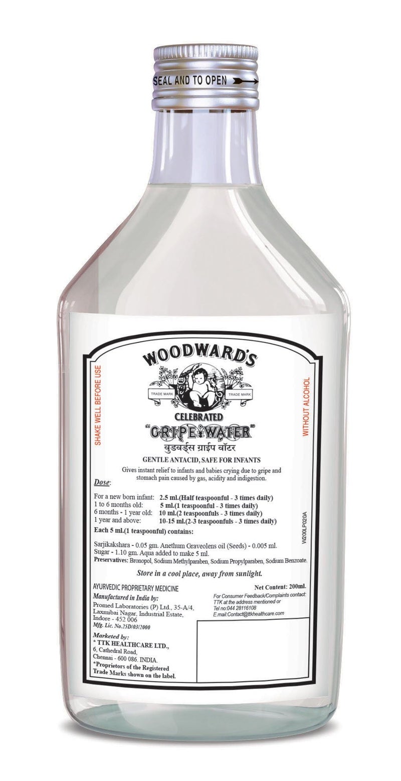 Woodward's gripe water 200ml - Image 3